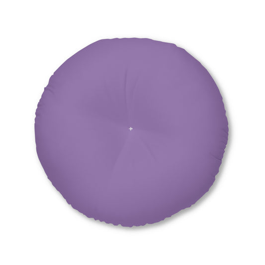 Round Tufted Floor Pillow - Mountain's Lavender