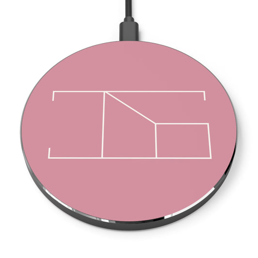 Wireless Charger - Vintage Puce Pink