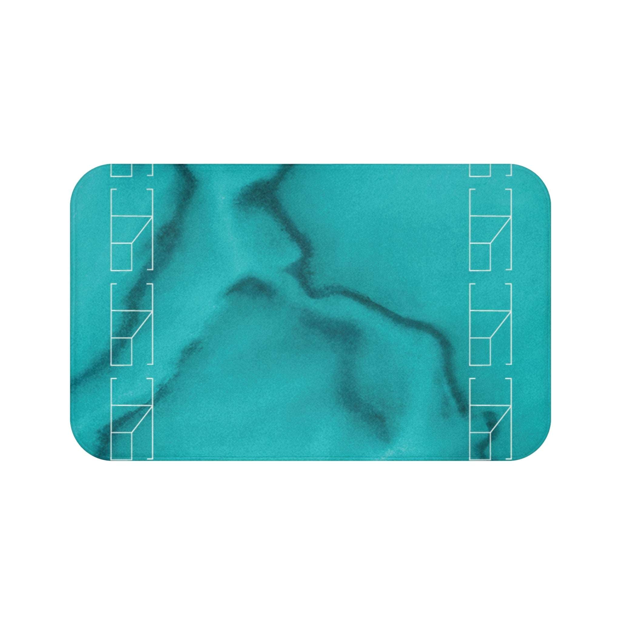 Azure Alchemy Collection - Memory Foam Bath Mat