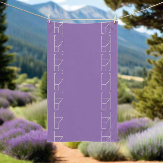 Hand Towel - Mountain's Lavender