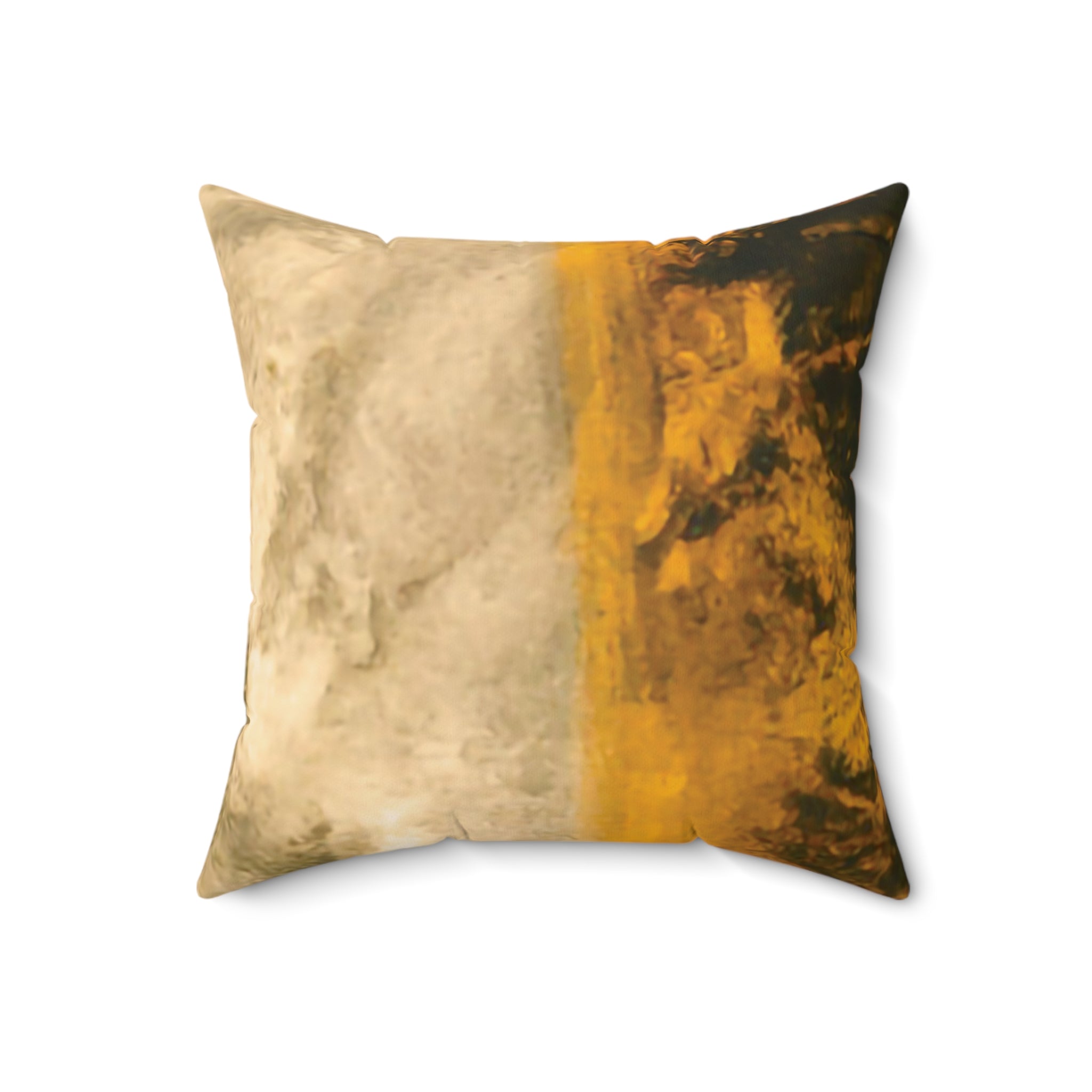 Gilded Twilight Collection - Faux Suede Square Pillow