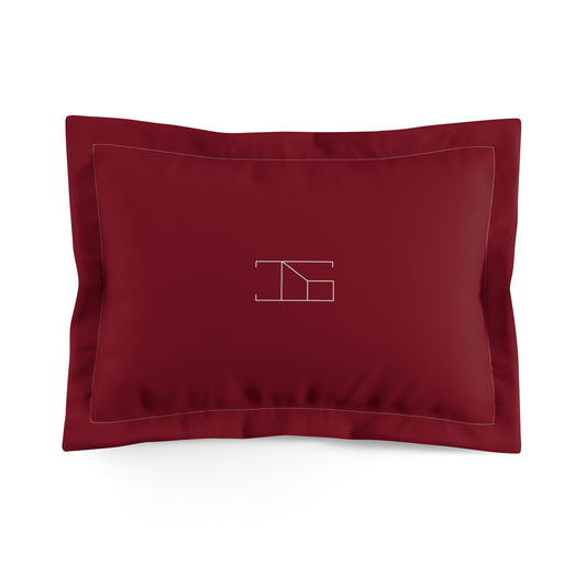 Pillow Sham - Burgundy