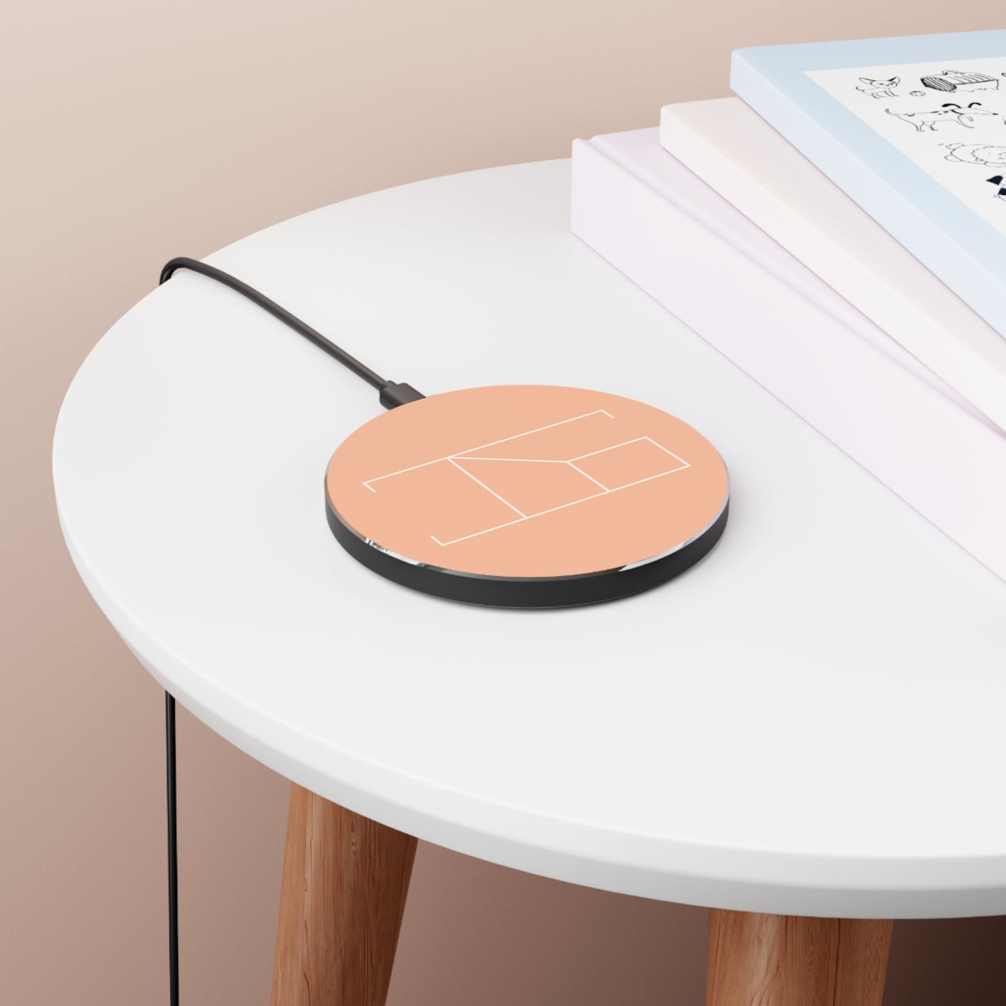 Wireless Charger - Peach