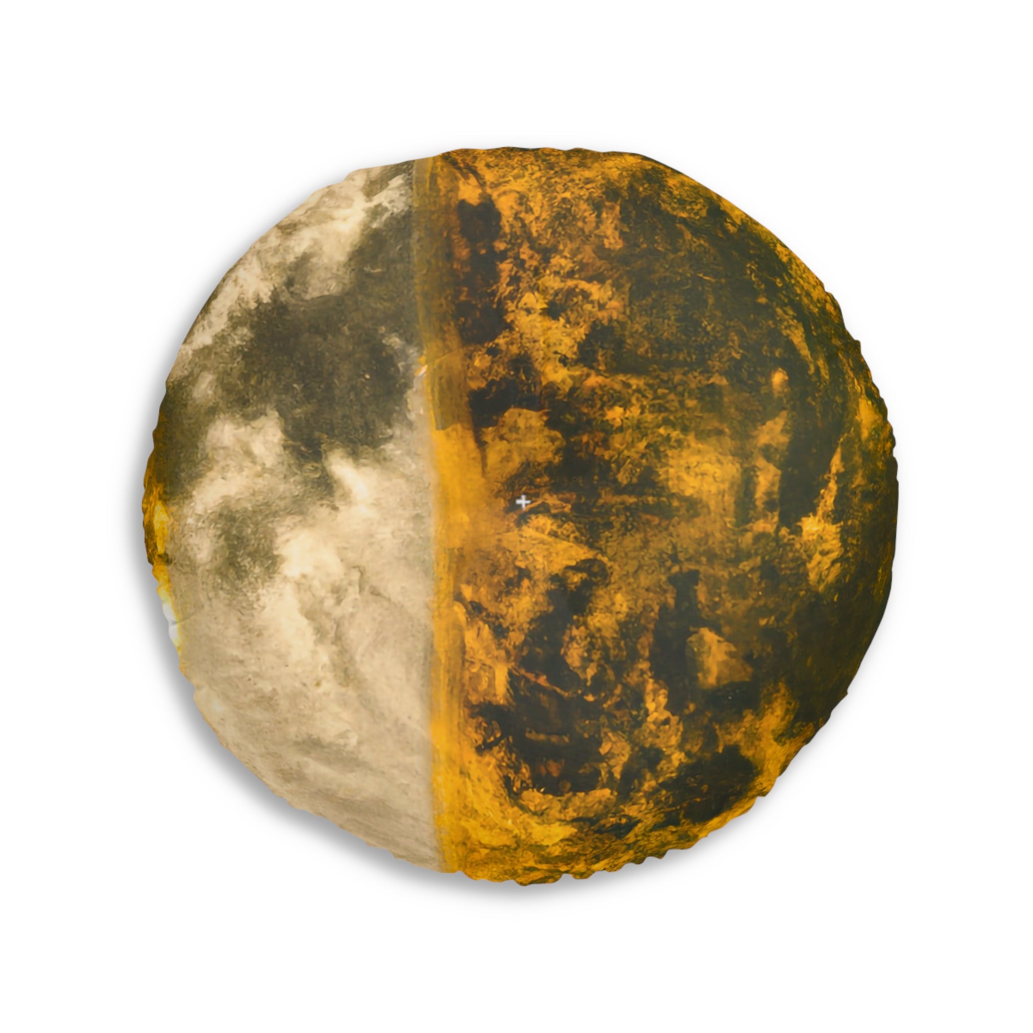 Gilded Twilight Collection - Round Tufted Floor Pillow