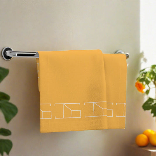 Face Towel - Hunyadi Orange
