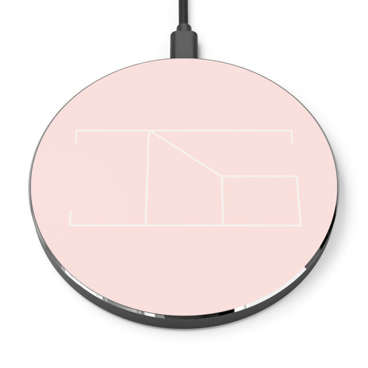 Wireless Charger - Misty Rose