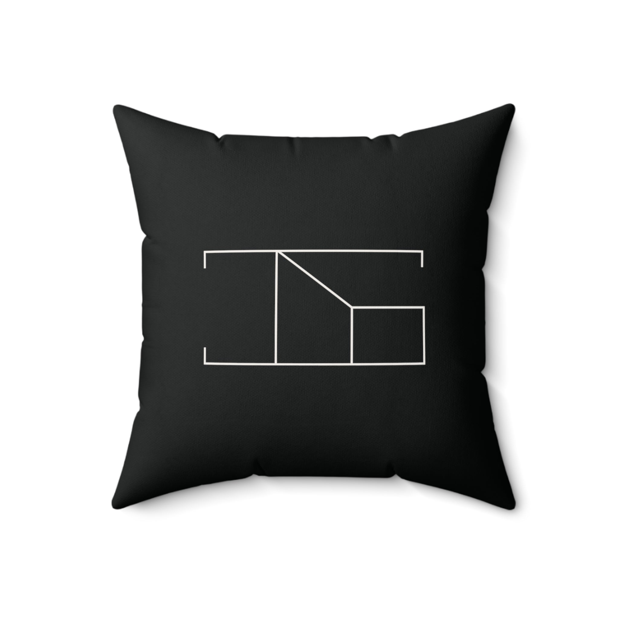 Nocturnal Silence Collection - Faux Suede Throw Pillow