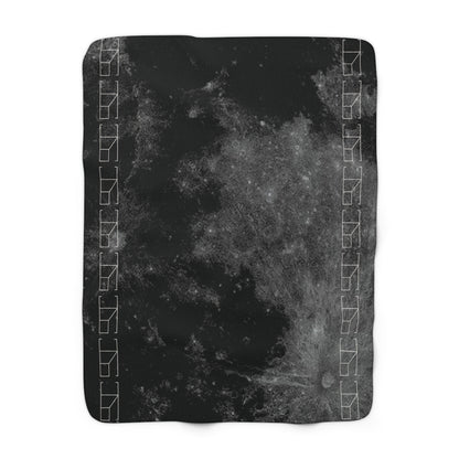 Sherpa Fleece Blanket - Nocturnal Silence Collection