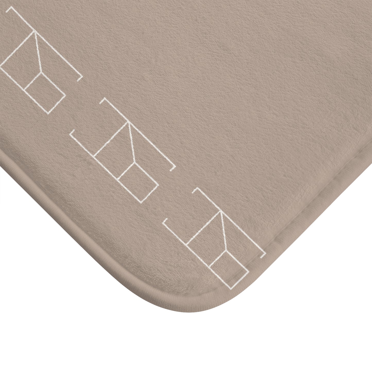 Memory Foam Bath Mat - Desert Khaki