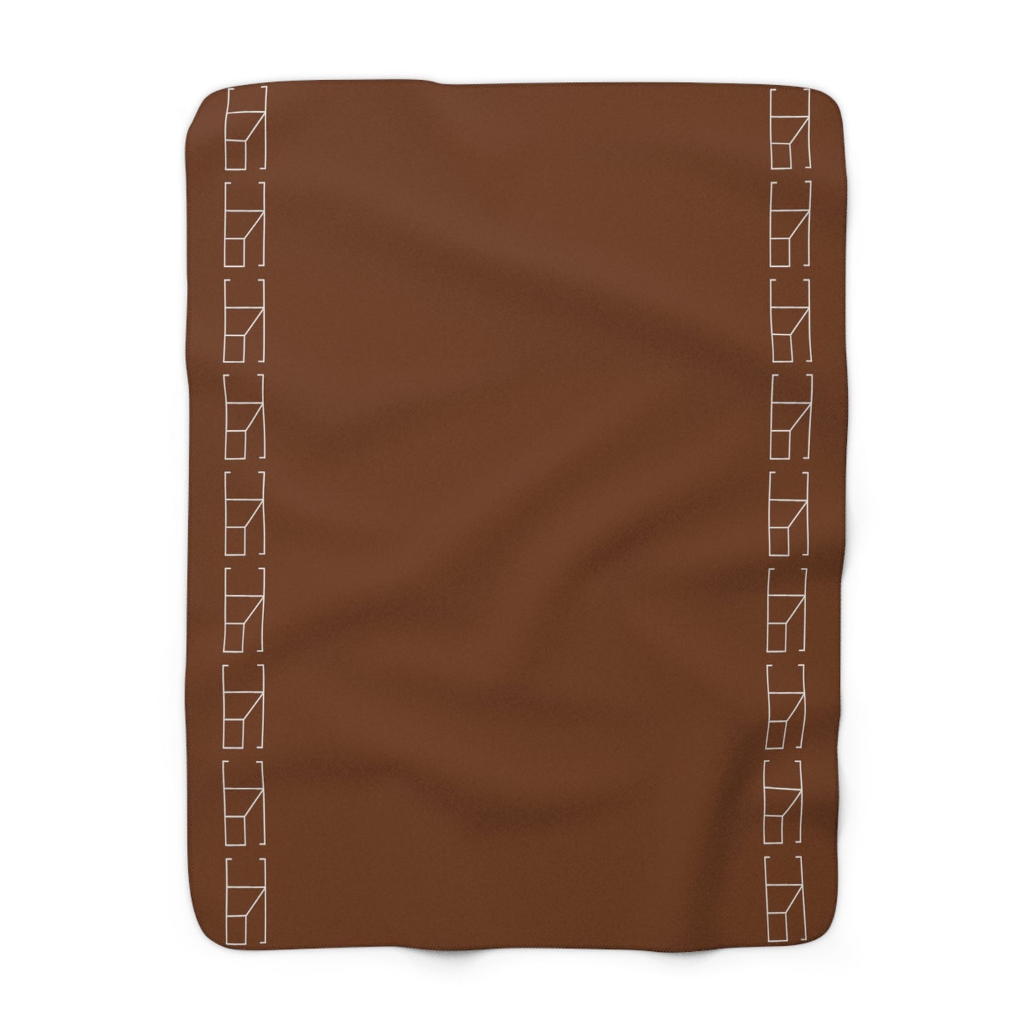 Sherpa Fleece Blanket - Cioccolata
