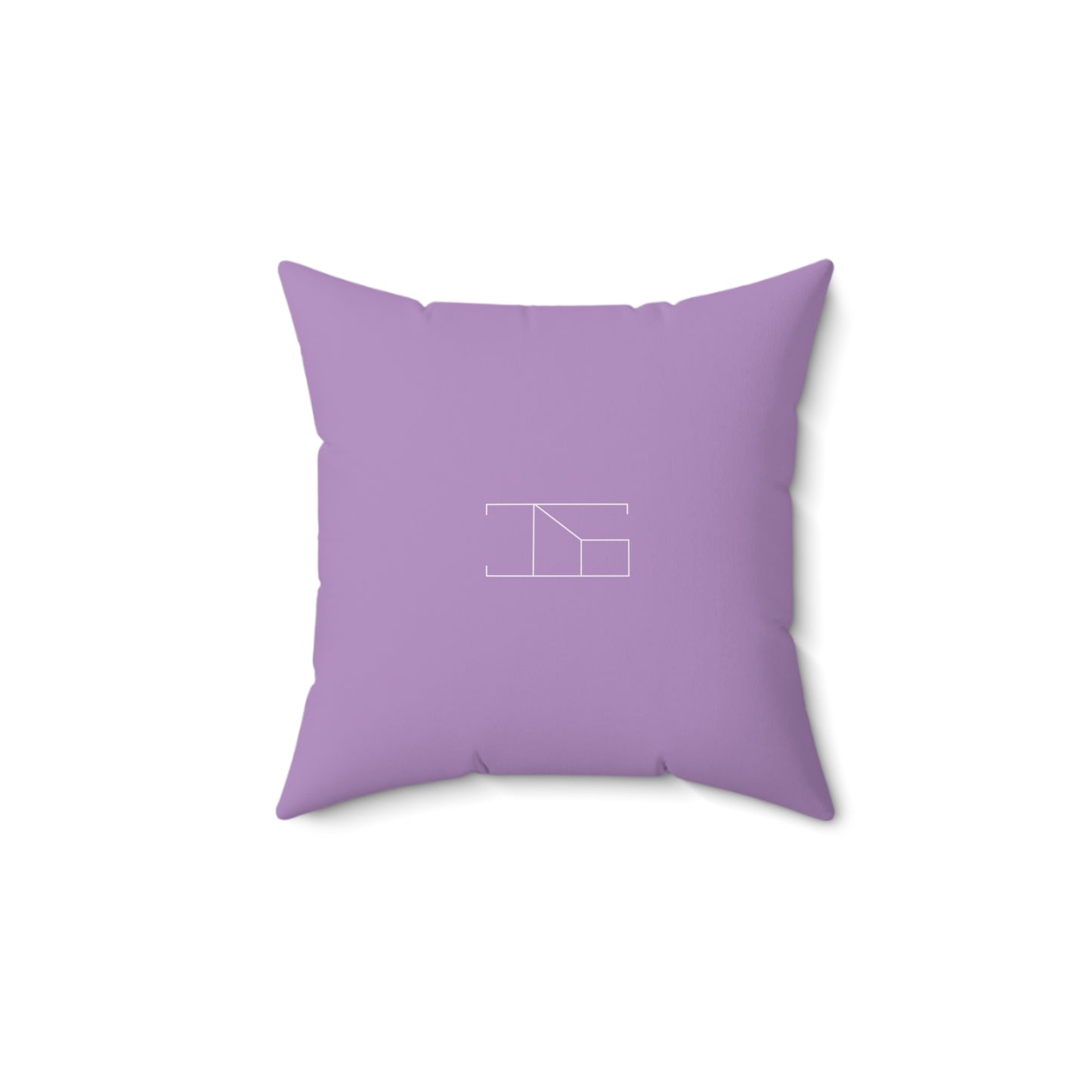 Faux Suede Throw Pillow - Glicine