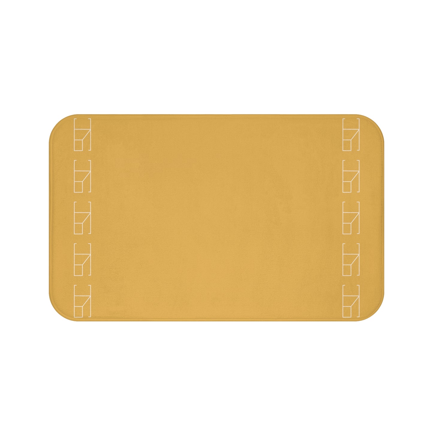 Memory Foam Bath Mat - Hunyadi Yellow