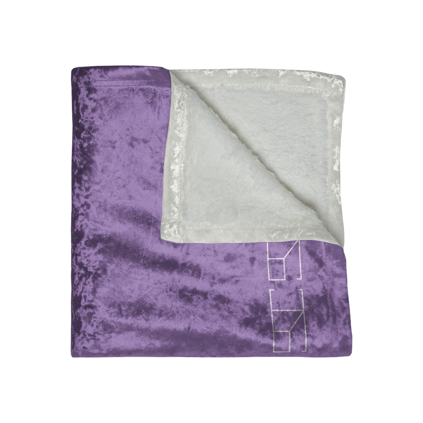 Velveteen Blanket - Mountain's Lavender