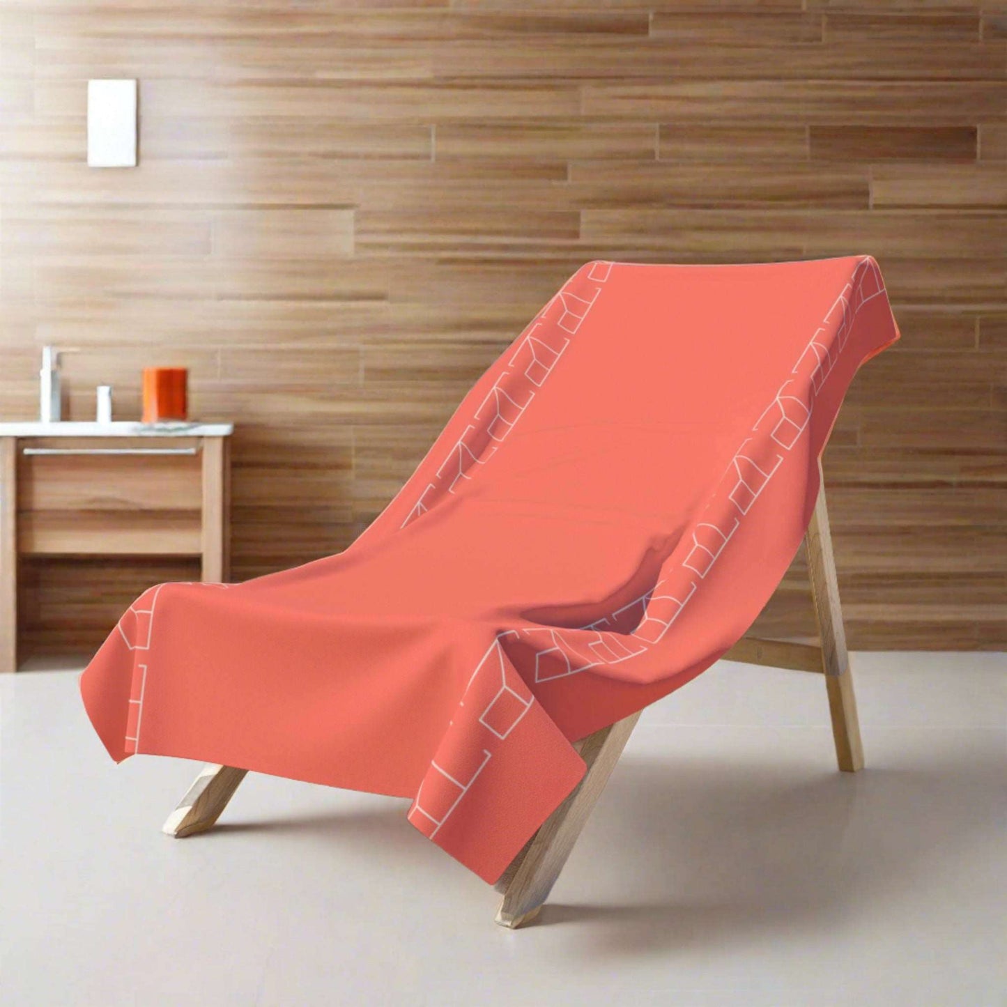 Bath Towel - Salmon