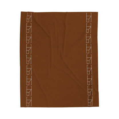 Velveteen Blanket - Cioccolata