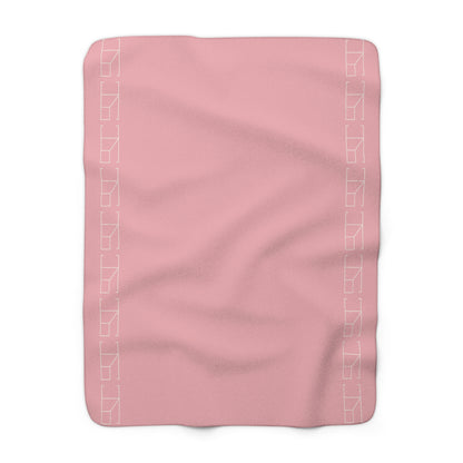 Sherpa Fleece Blanket - Cherry Blossom