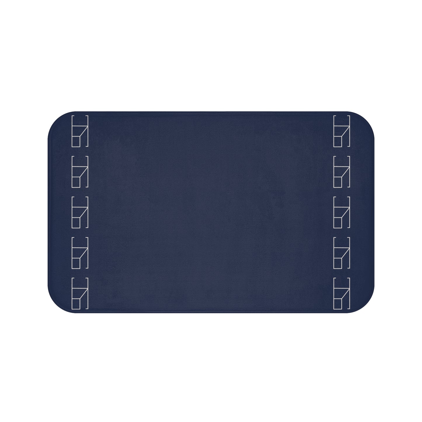 Memory Foam Bath Mat - Night Cobalt