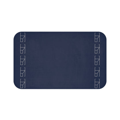 Memory Foam Bath Mat - Night Cobalt