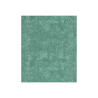 Velveteen Blanket - Serenity Sage