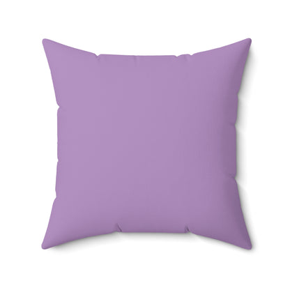 Faux Suede Throw Pillow - Glicine