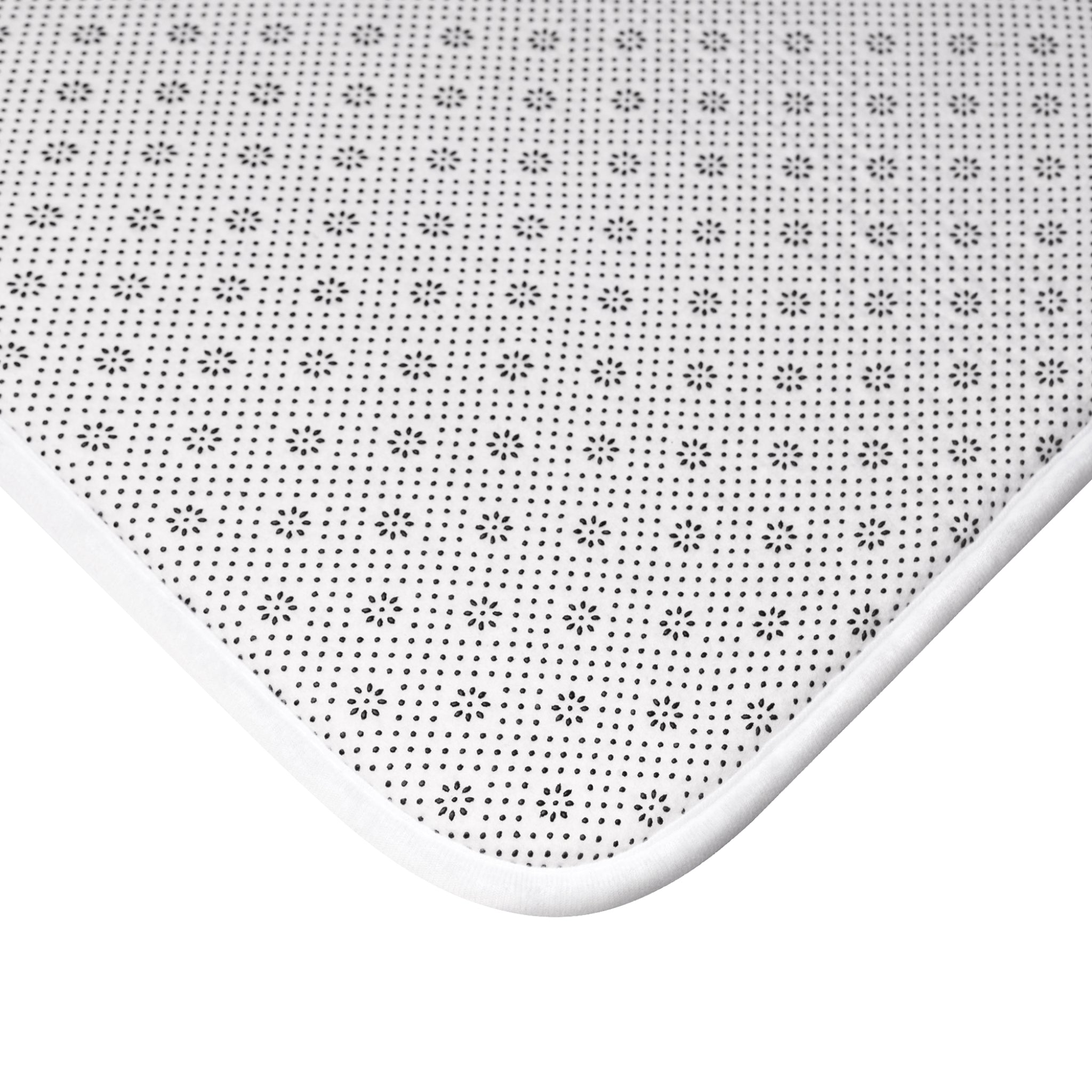 Memory Foam Bath Mat - Blue Mist