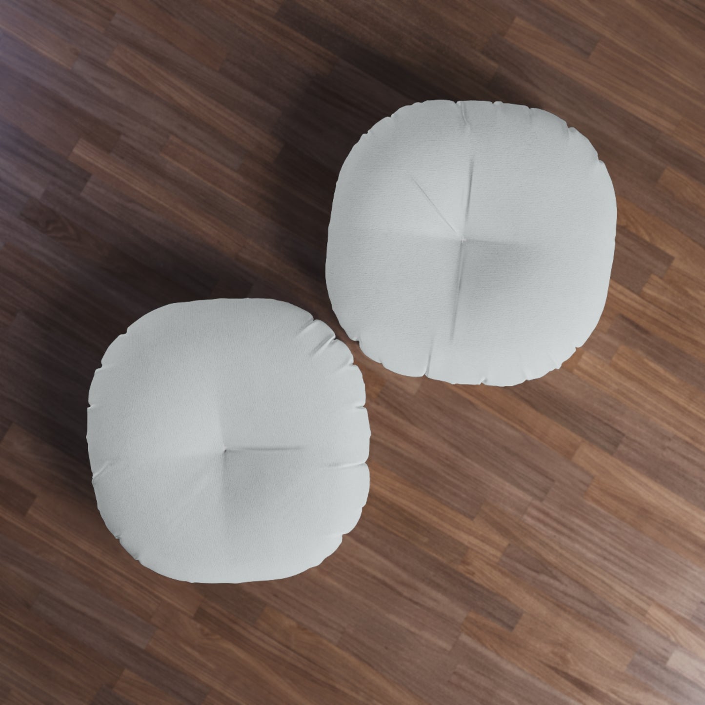 Round Tufted Floor Pillow - Luserna Stone
