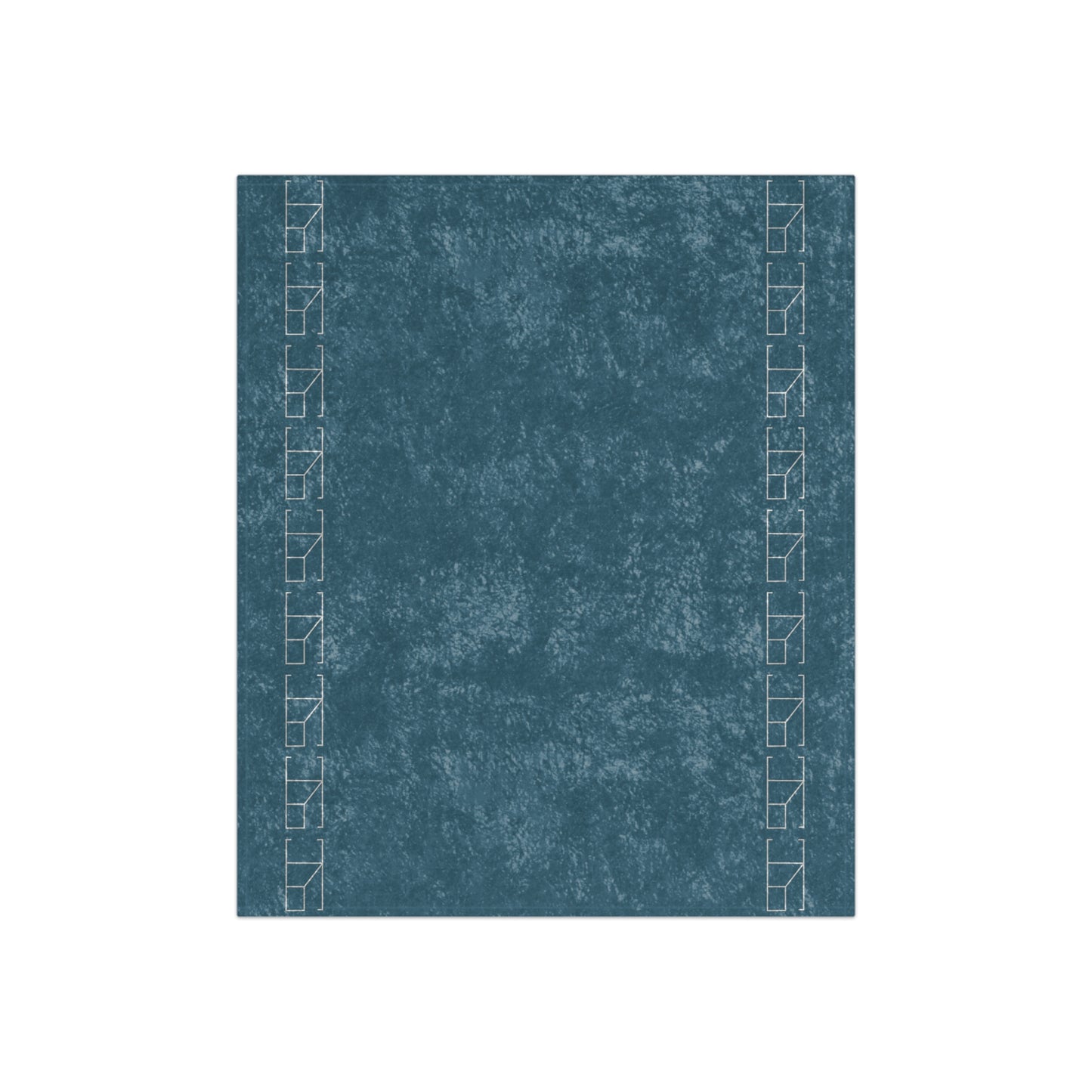 Velveteen Blanket - Light Steel Blue