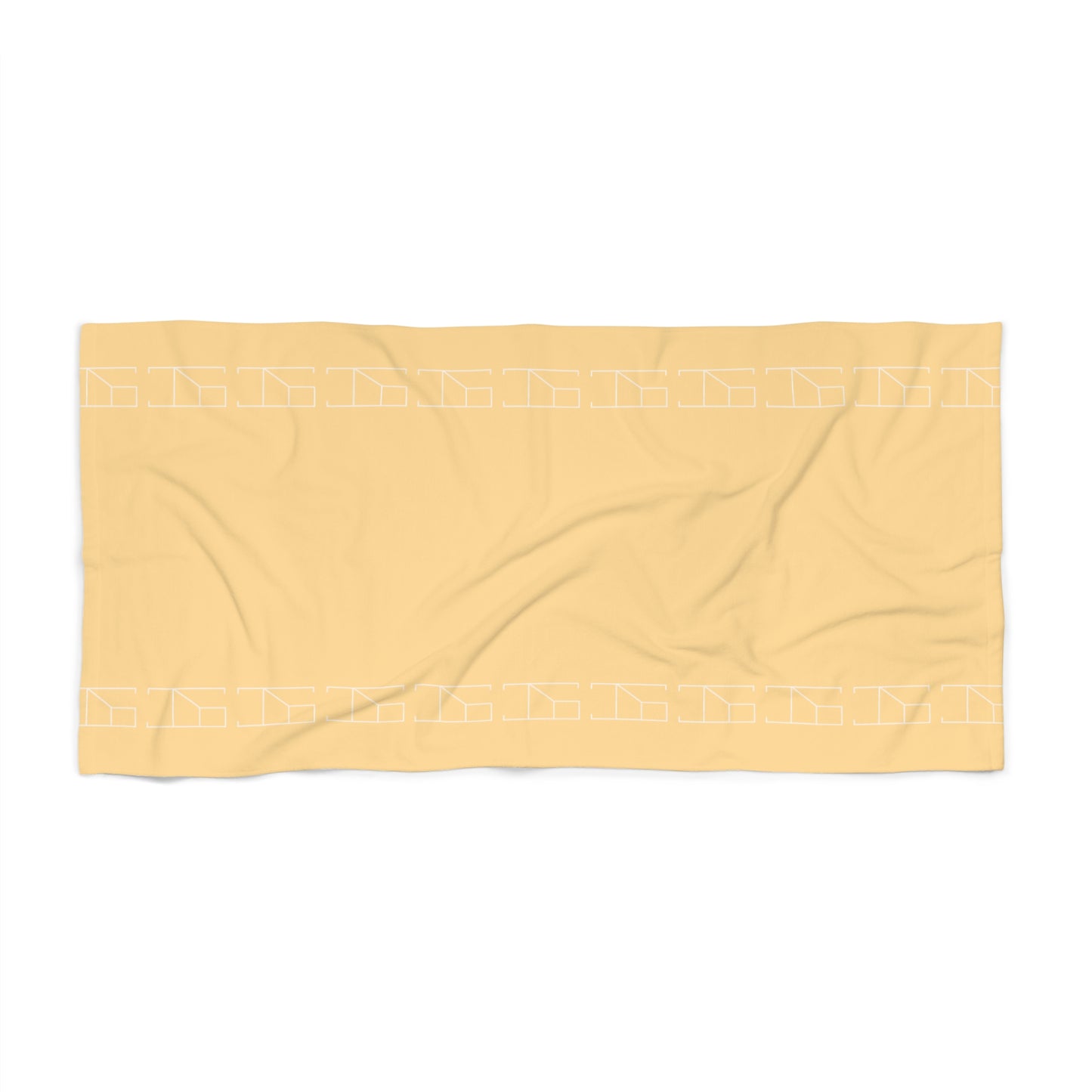 Bath Towel - Yellow Sunrise