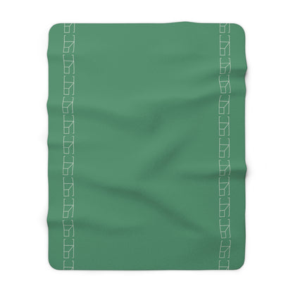 Sherpa Fleece Blanket - Lago Verde