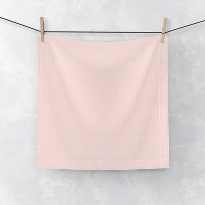 Face Towel - Misty Rose