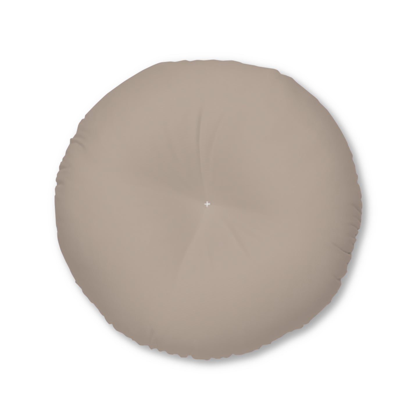 Round Tufted Floor Pillow - Desert Khaki