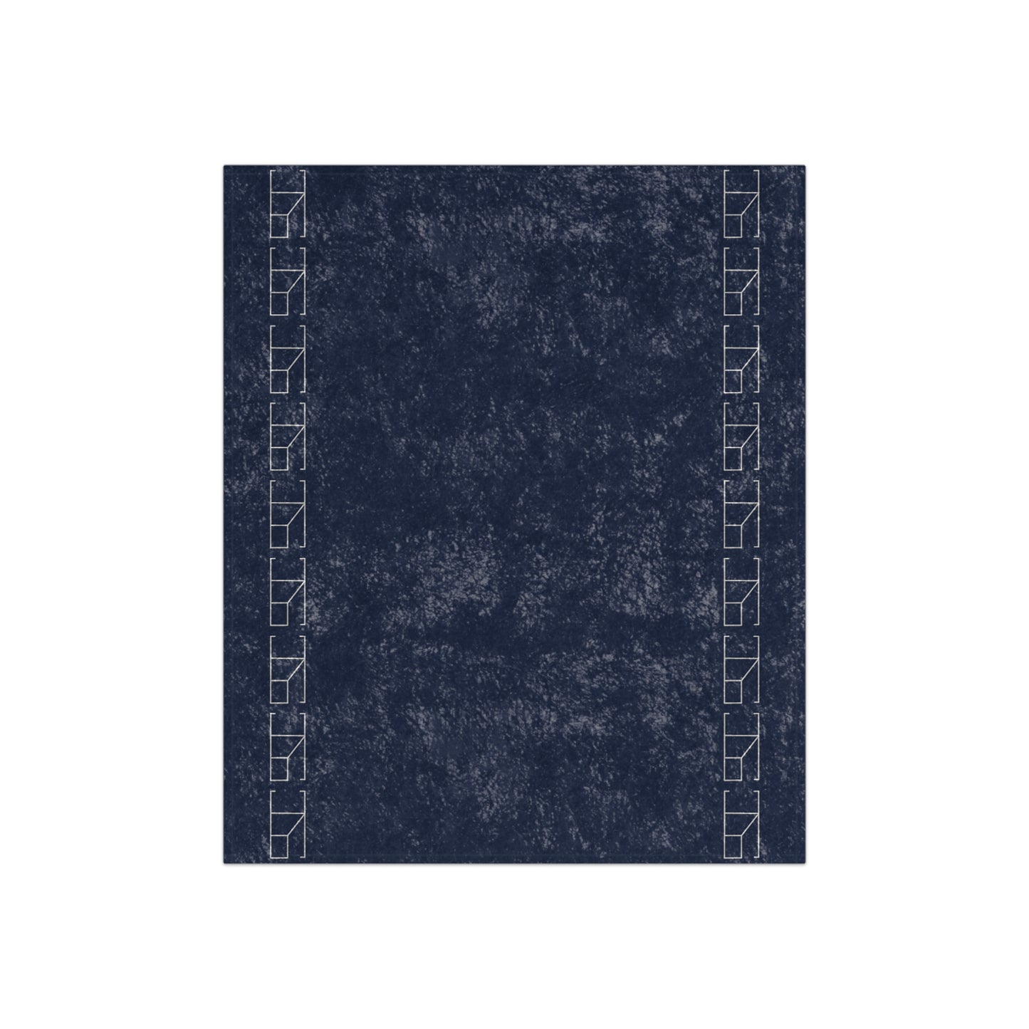 Velveteen Blanket - Night Cobalt