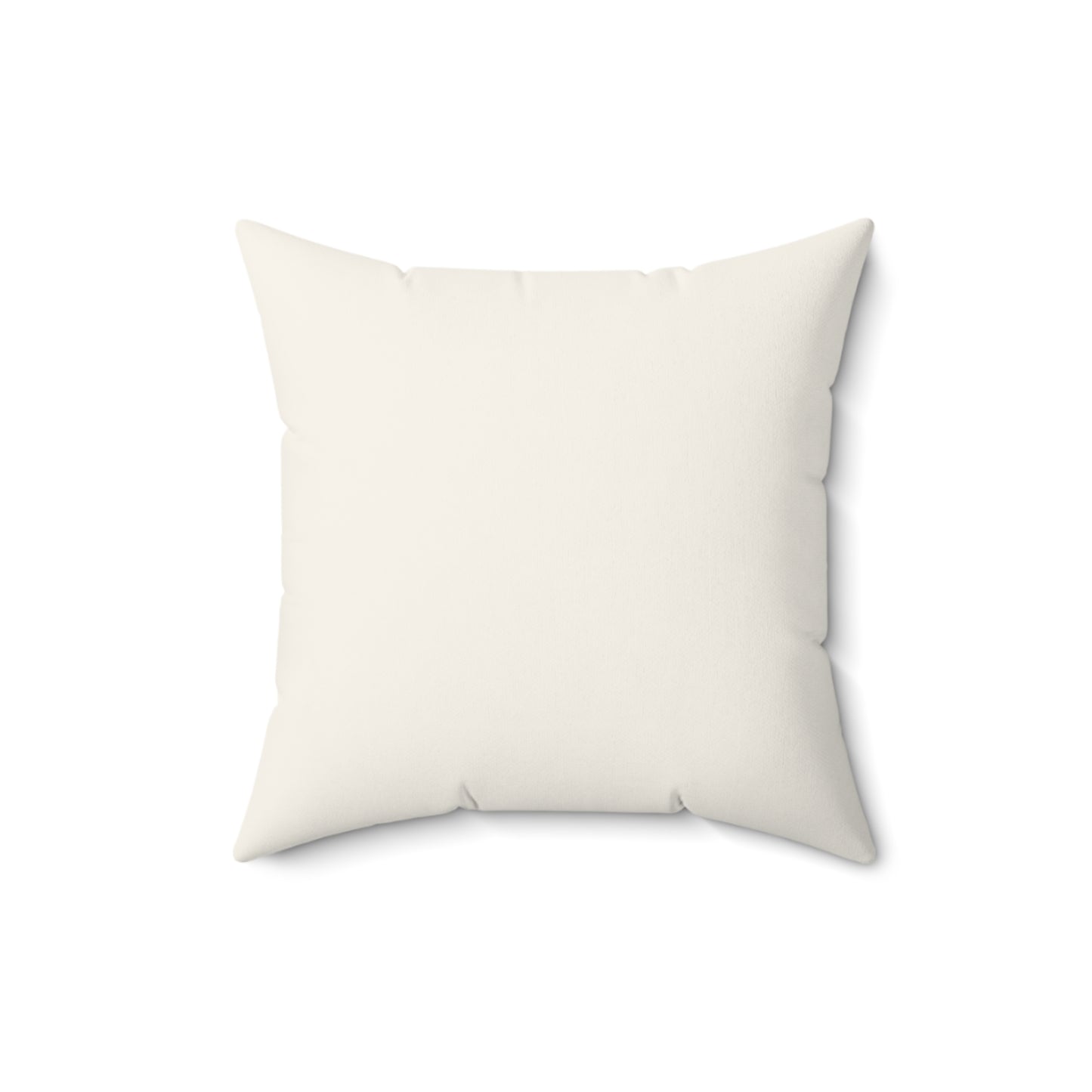 Faux Suede Throw Pillow - Bone White