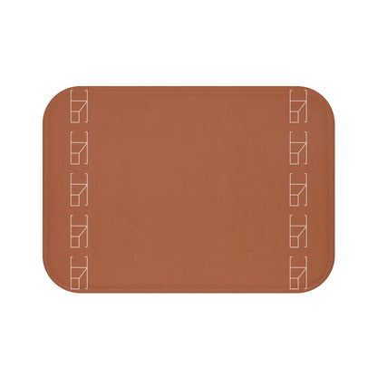 Memory Foam Bath Mat - Brown Sugar