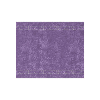 Velveteen Blanket - Mountain's Lavender