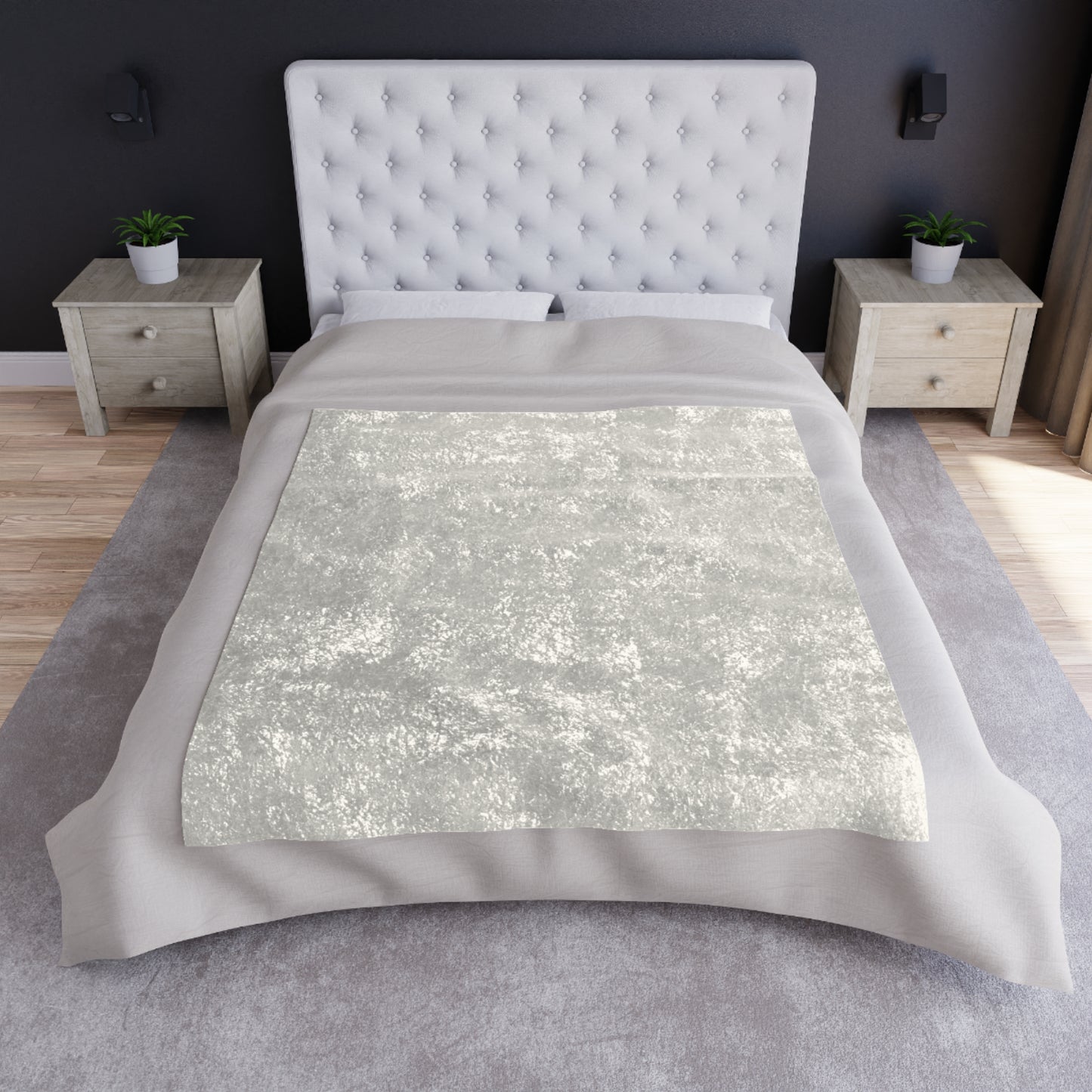 Velveteen Blanket - Bone White