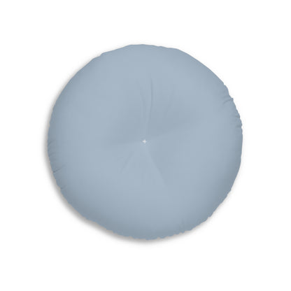 Round Tufted Floor Pillow - Pearl Mist