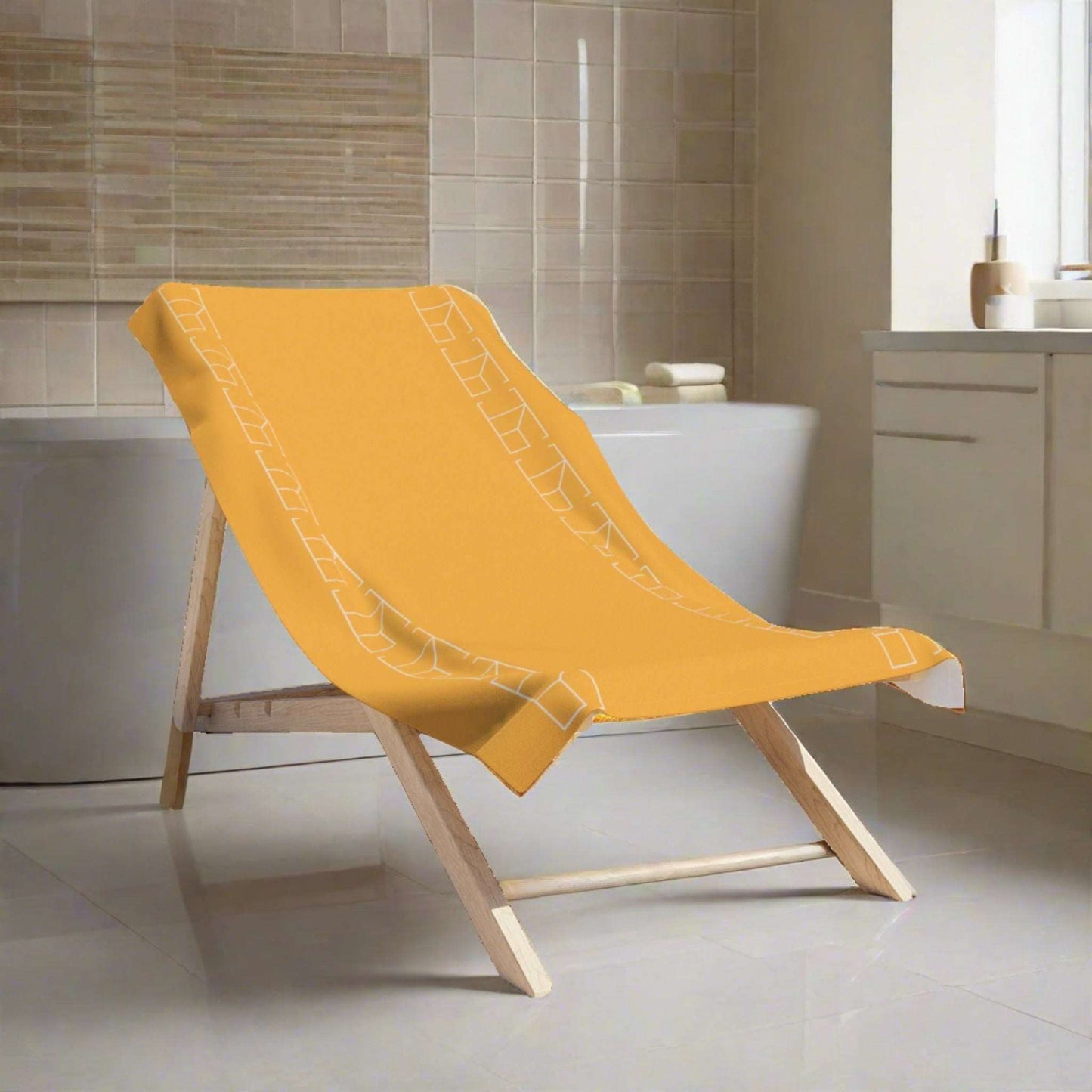 Bath Towel - Hunyadi Orange