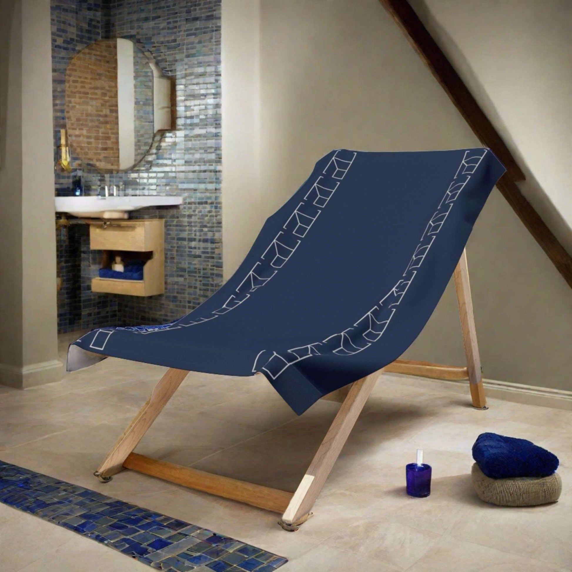 Bath Towel - Night Cobalt