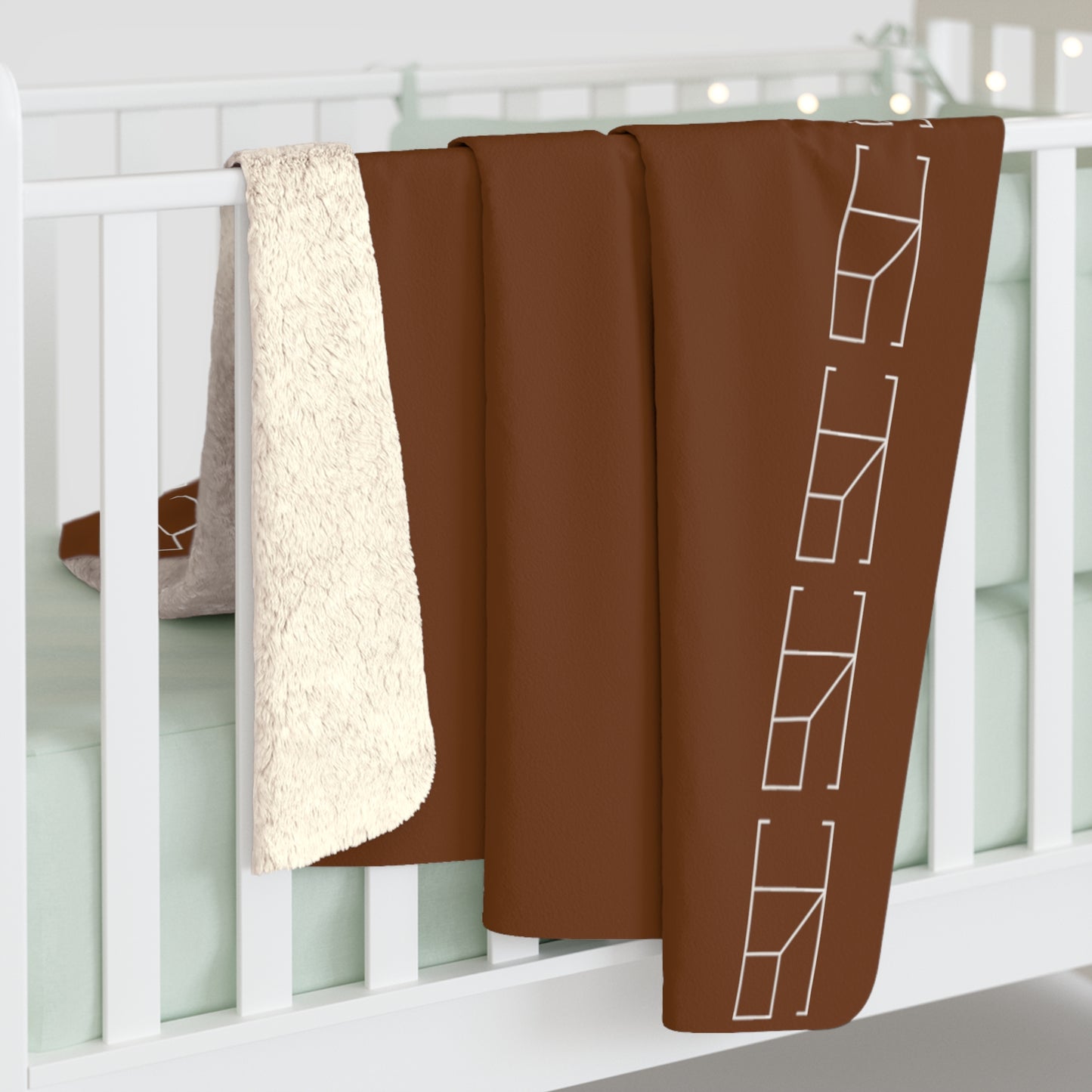 Sherpa Fleece Blanket - Cioccolata