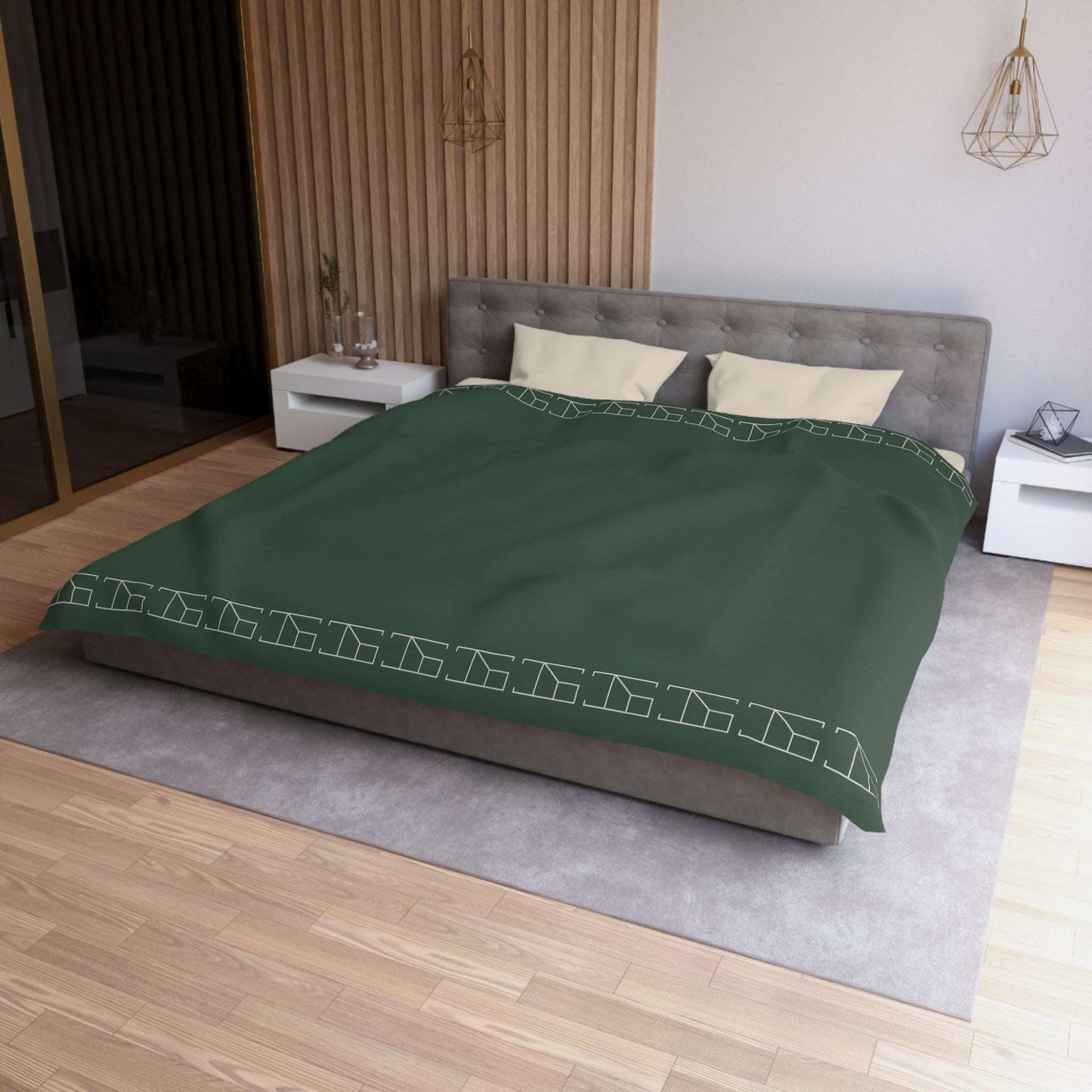 Duvet Cover - Forest Oliva