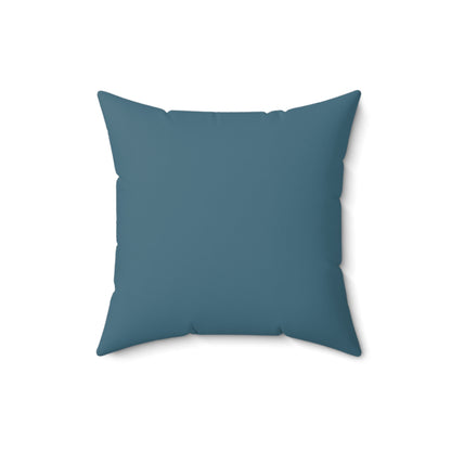 Faux Suede Throw Pillow - Light Steel Blue