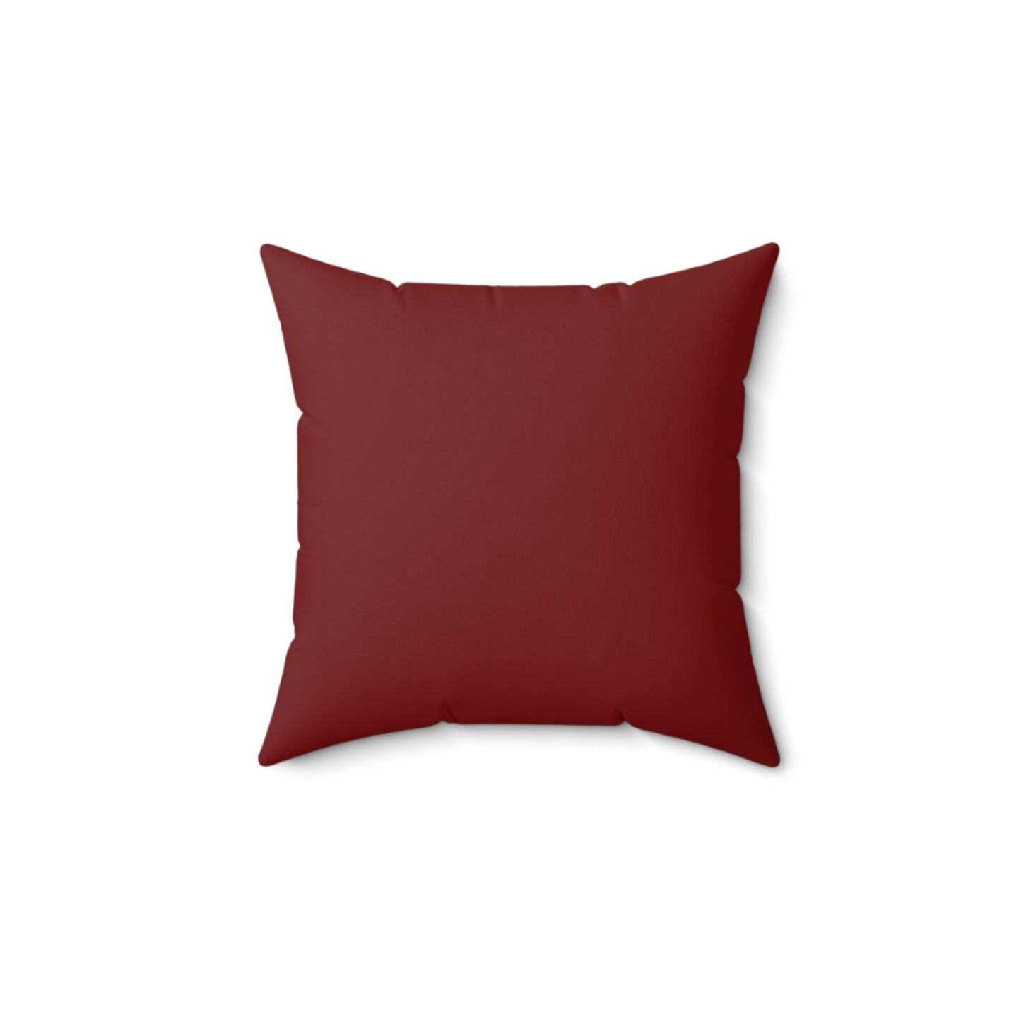 Faux Suede Throw Pillow - Barn Red 28