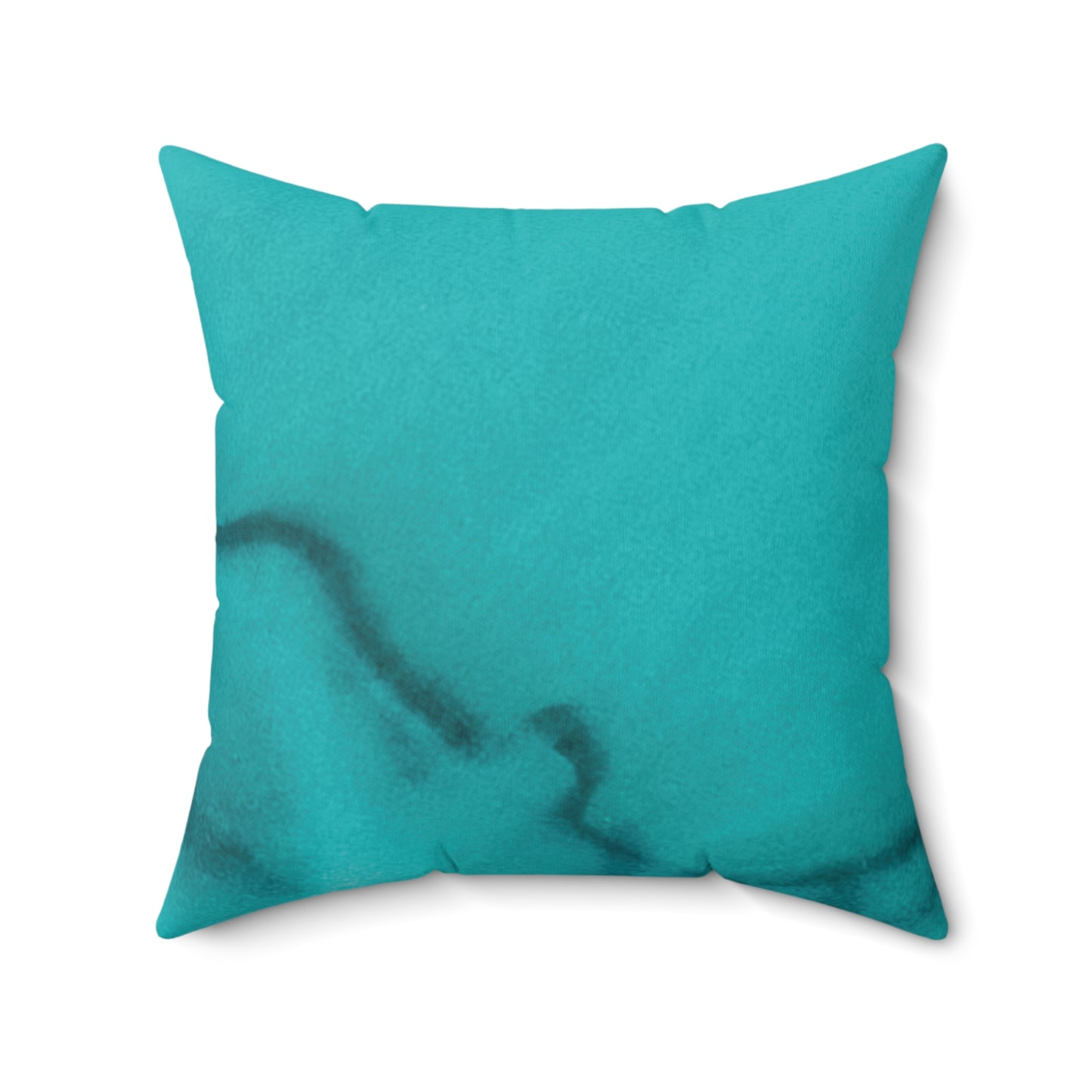 Azure Alchemy Collection - Faux Suede Throw Pillow