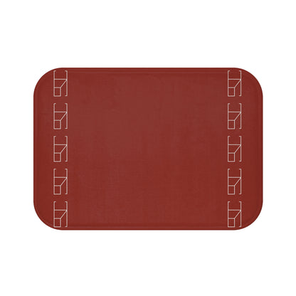 Memory Foam Bath Mat - Burnt Umber