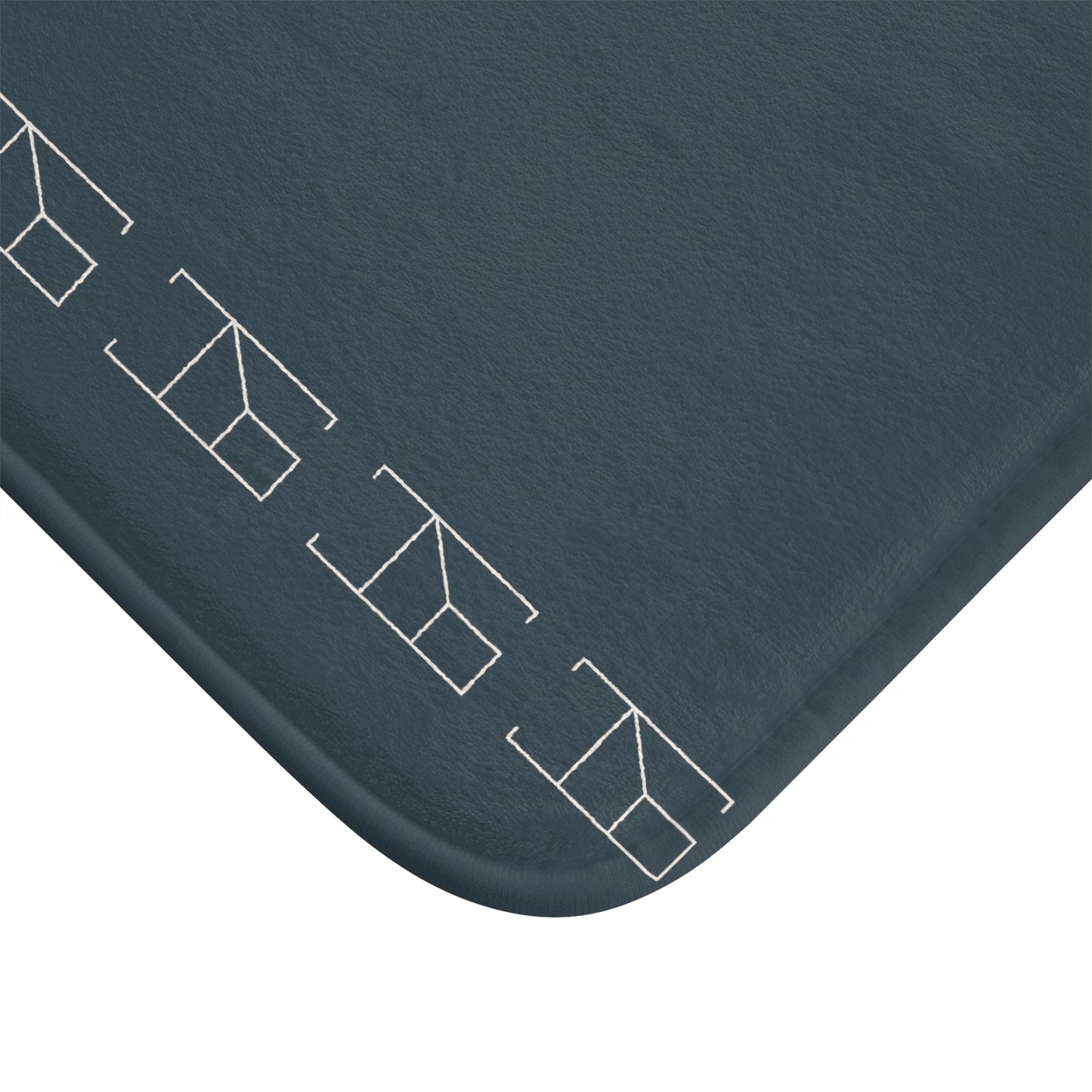 Memory Foam Bath Mat - Charcoal