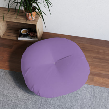 Round Tufted Floor Pillow - Mountain's Lavender