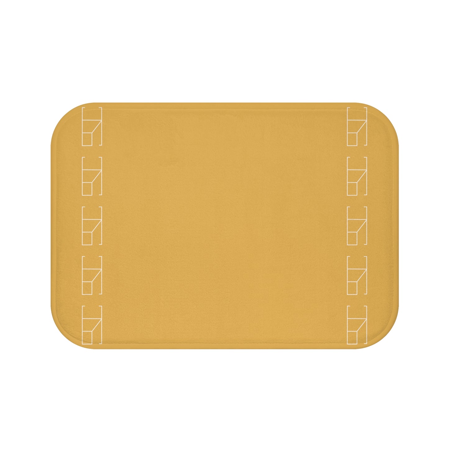 Memory Foam Bath Mat - Hunyadi Yellow