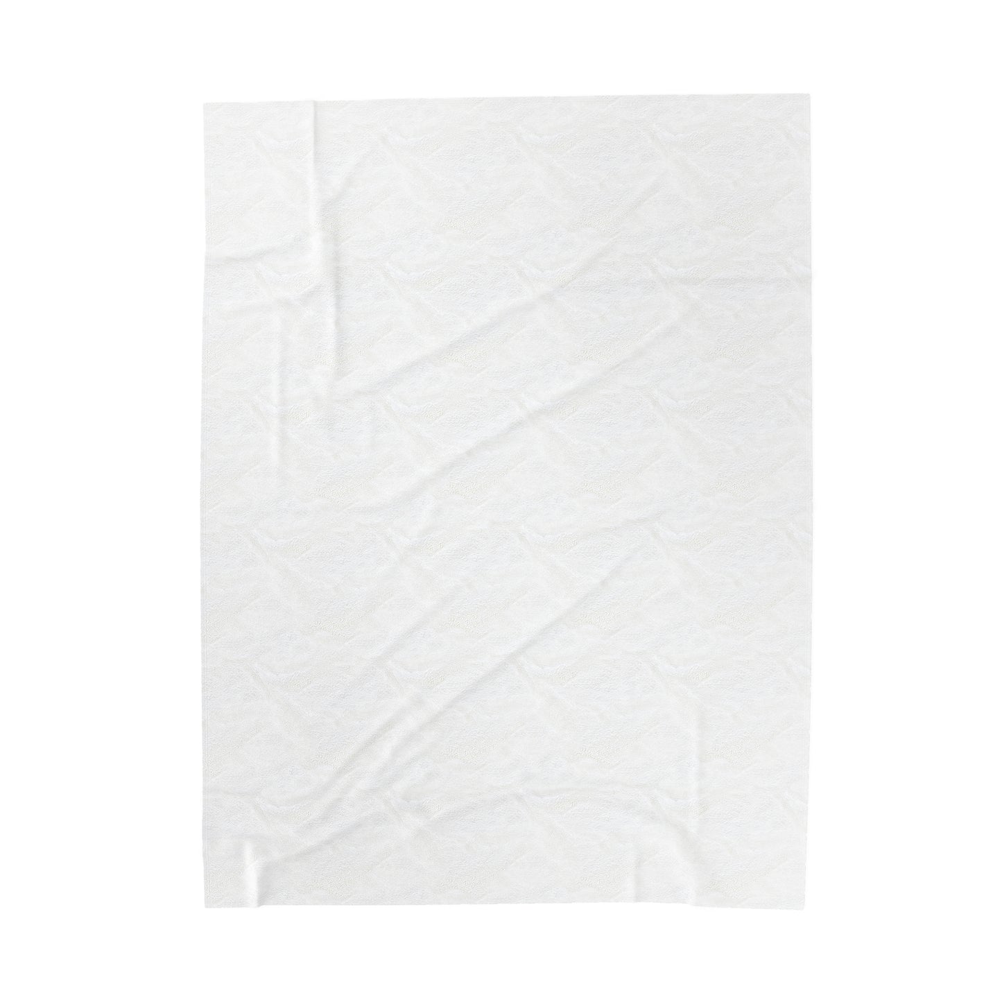 Velveteen Blanket - Moonstone White