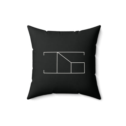 Nocturnal Silence Collection - Faux Suede Throw Pillow